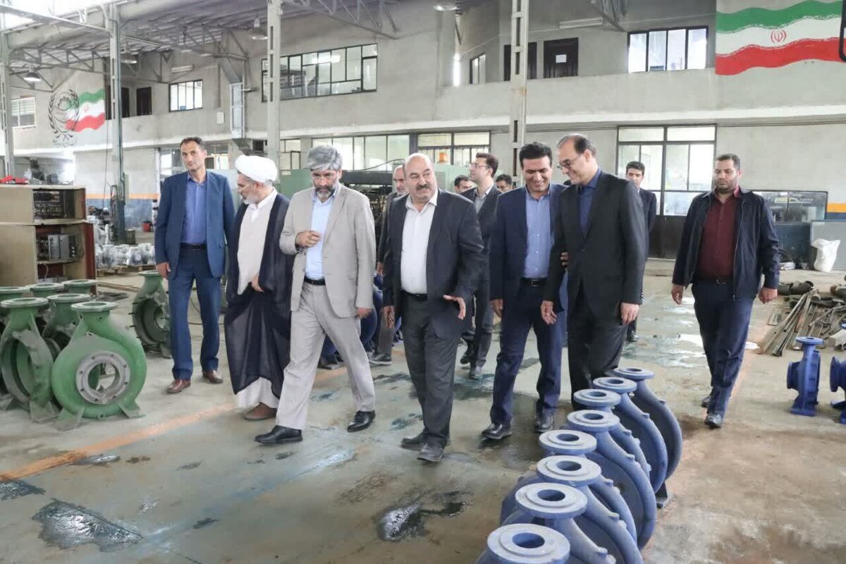 بازدید رئیس کل دادگستری آذربایجان غربی از واحدهای تولیدی روان خودرو و زرین فرش میاندوآب /عتباتی:رفع مشکلات تولید کمک به افزایش صادرات و ارزآوری به کشور و رشد اقتصادی منطقه است بازدید رئیس کل دادگستری آذربایجان غربی از واحدهای تولیدی روان خودرو و زرین فرش میاندوآب /عتباتی:رفع مشکلات تولید کمک به افزایش صادرات و ارزآوری به کشور و رشد اقتصادی منطقه است