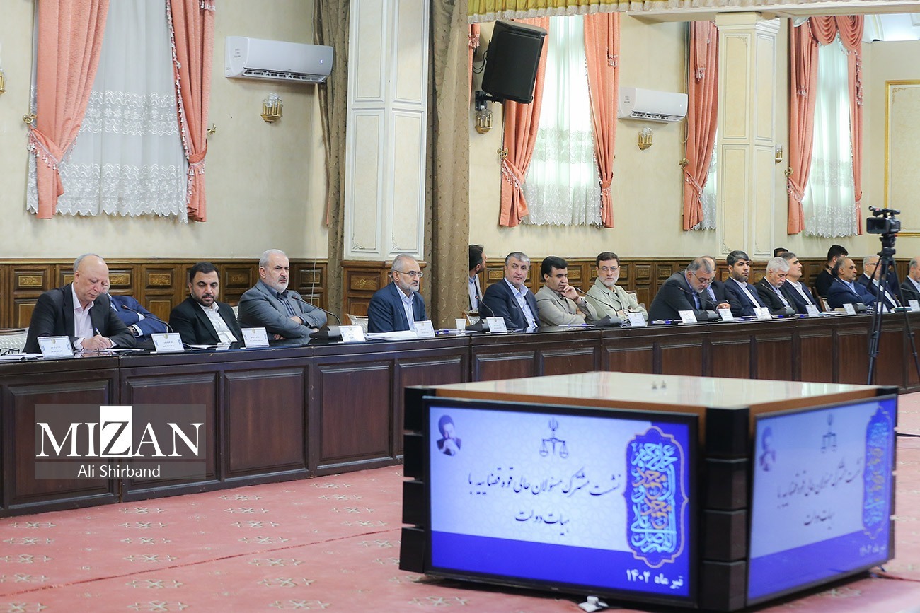 حجت‌الاسلام والمسلمین محسنی اژه‌ای: ما در قوه قضاییه، مشکلات دولت را می‌فهمیم و درک می‌کنیم؛ باور ما آن است که دولت، هر آنچه توانسته به دستگاه قضایی کمک کرده است؛ ما اعتقاد و باور داریم که قوای مجریه و قضاییه باید کمک‌کار یکدیگر باشند و این کمک‌رسانی و مساعدت باید از ناحیه دستگاه قضایی بیشتر و افزون‌تر باشد