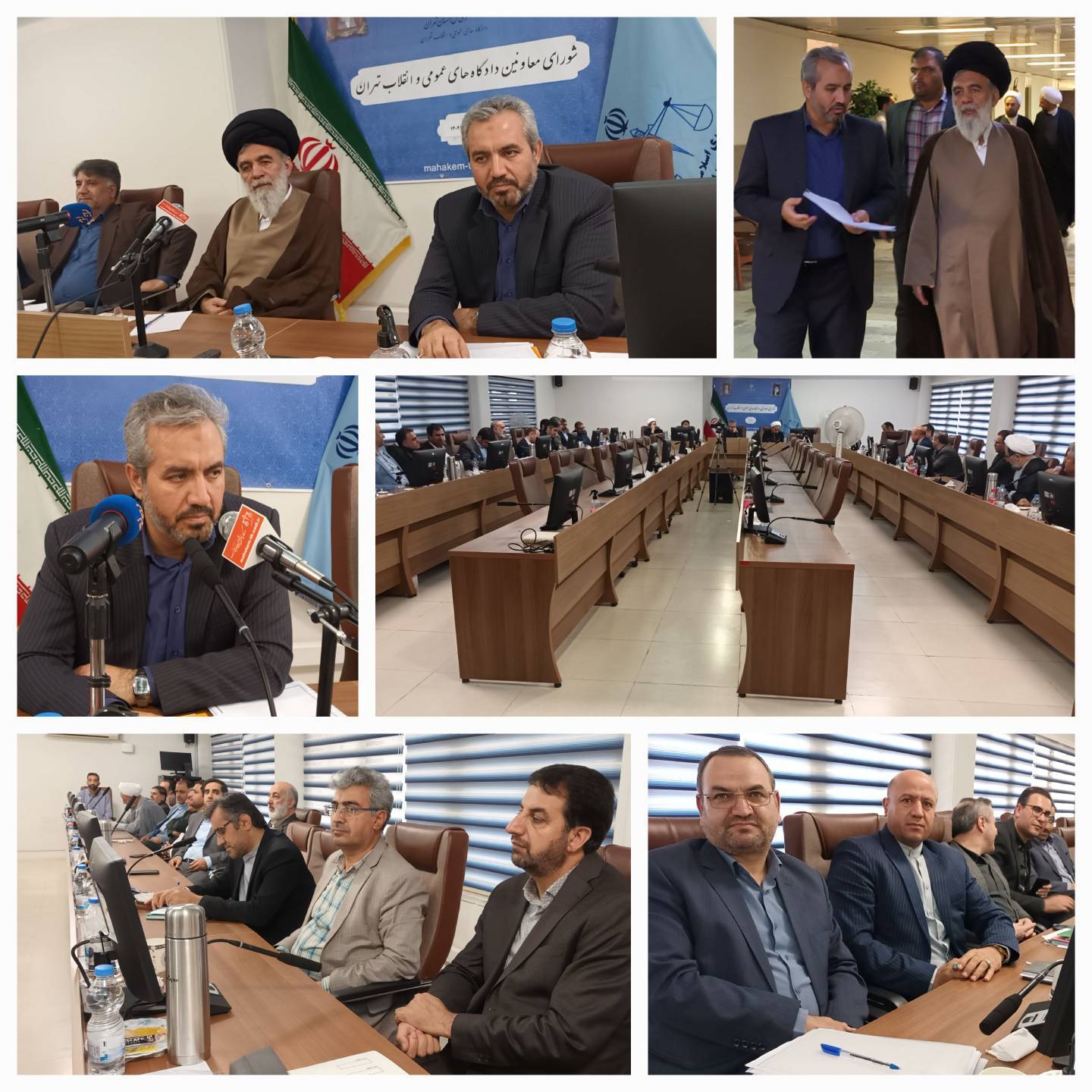 نشست هم اندیشی شورای معاونین دادگاههای عمومی و انقلاب تهران با حضور آیت الله حسینی خراسانی برگزار شد نشست هم اندیشی شورای معاونین دادگاههای عمومی و انقلاب تهران با حضور آیت الله حسینی خراسانی برگزار شد