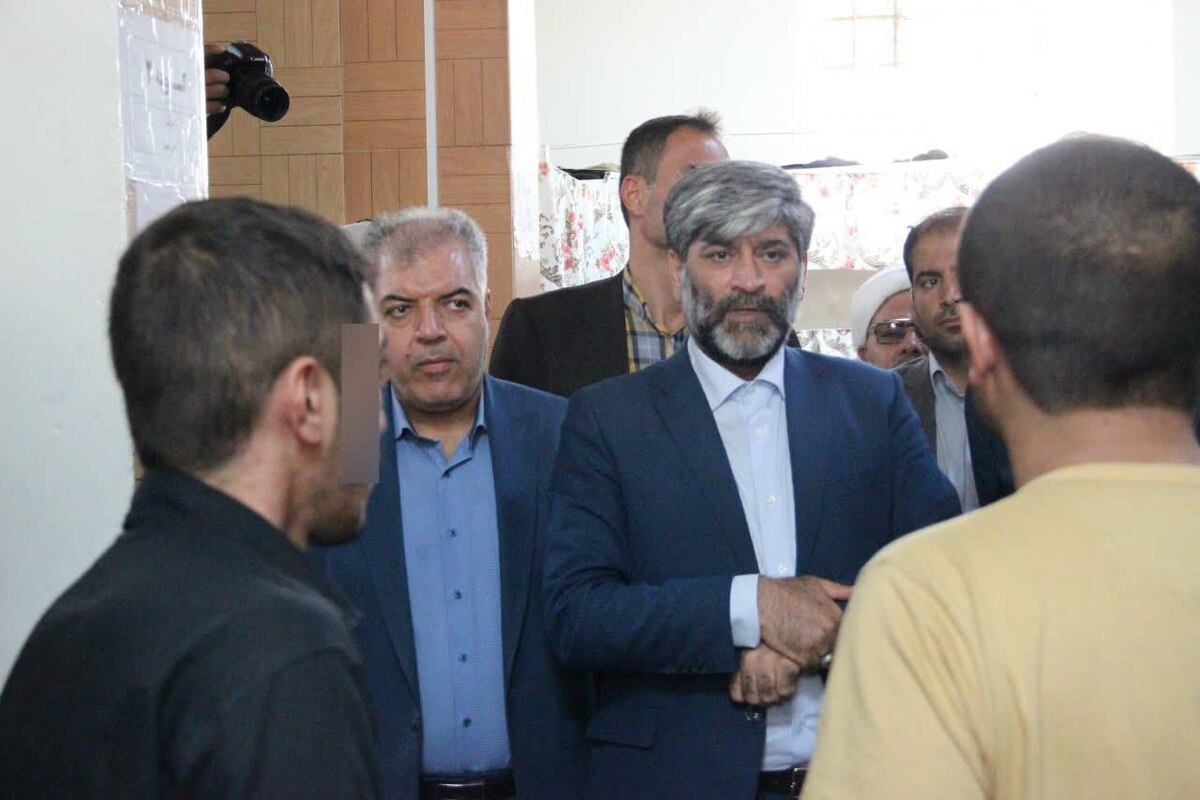 بازدید رئیس کل دادگستری آذربایجان غربی از اندرزگاه جوانان زندان ارومیه