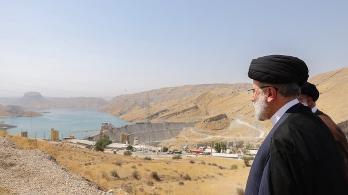 «سد چمشیر» بلندترین سد بتنی غلتکی غرب آسیا افتتاح شد