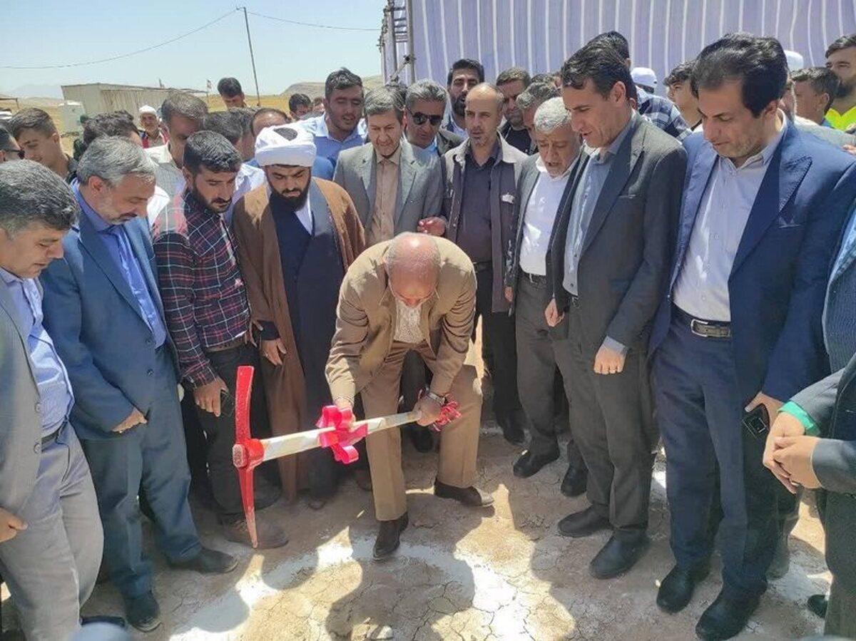 سد مخزنی سقاوه در شهرستان مارگون کلنگ‌زنی شد