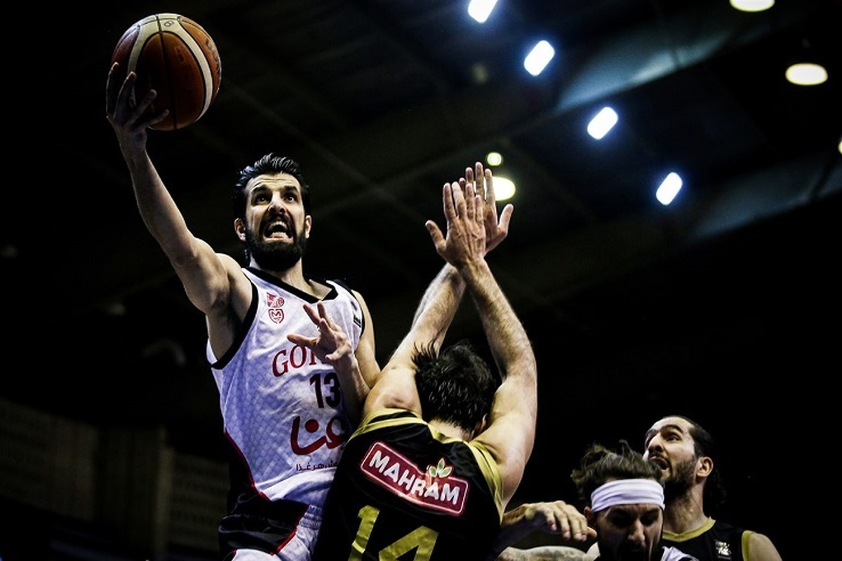 حضور جمشیدی در تیم منتخب سوپرلیگ بسکتبال غرب آسیا + عکس