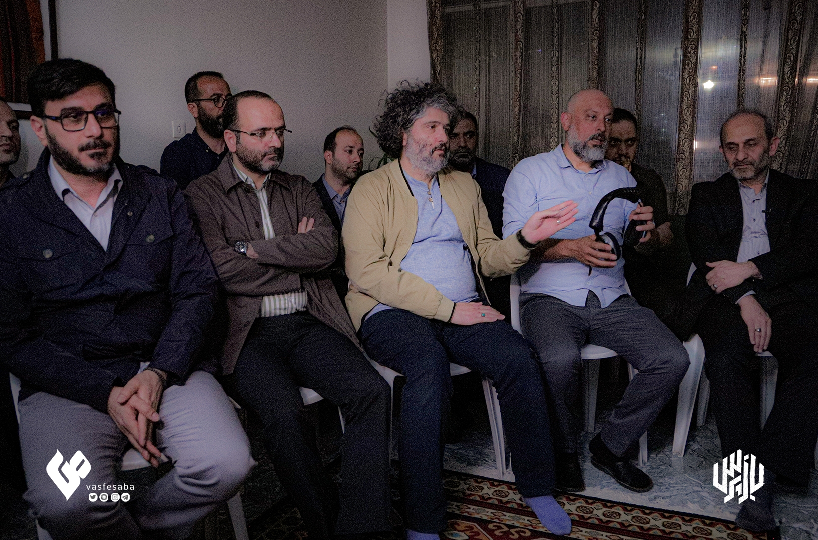 بازدید رئیس سازمان صدا و سیما از پشت صحنه «بازپرس» + تصاویر