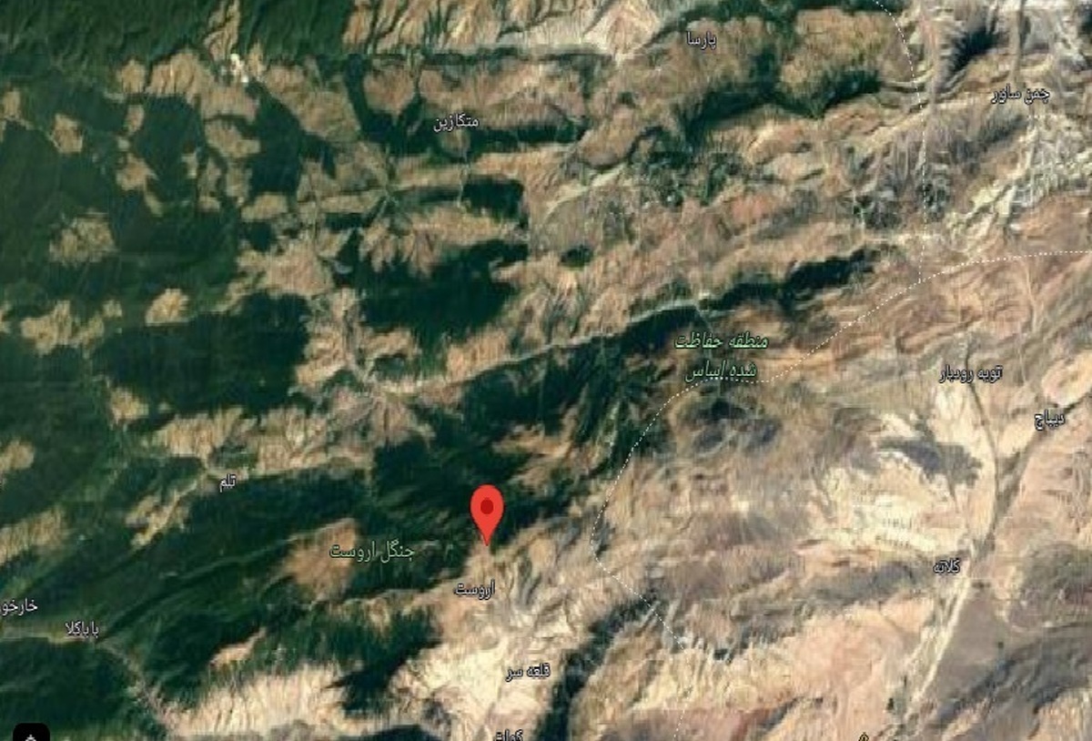 زمین‌لرزه ۴.۴ ریشتری در بیشه‌بنه مازندران