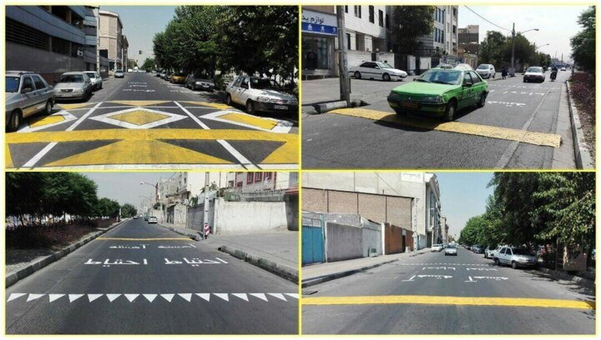 جمع آوری سرعت گیر‌ها و شناسایی المان‌های های مازاد پایتخت