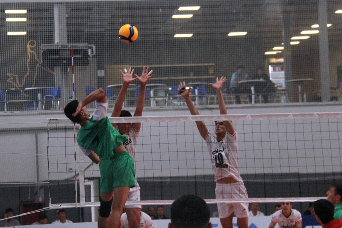 والیبال لیگ ملت&zwnj;های آسیای مرکزی| شاگردان وکیلی مقابل ترکمنستان کامبک خوردند