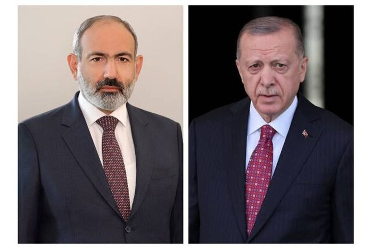 تماس تلفنی نخست وزیر ارمنستان و رئیس جمهور ترکیه