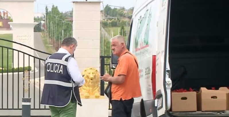 حضور مجدد پلیس آلبانی در مقر منافقین