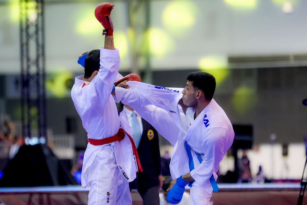 کاراته قهرمانی آسیا| کومیته تیمی مردان با شکست قزاق‌ها طلایی شد