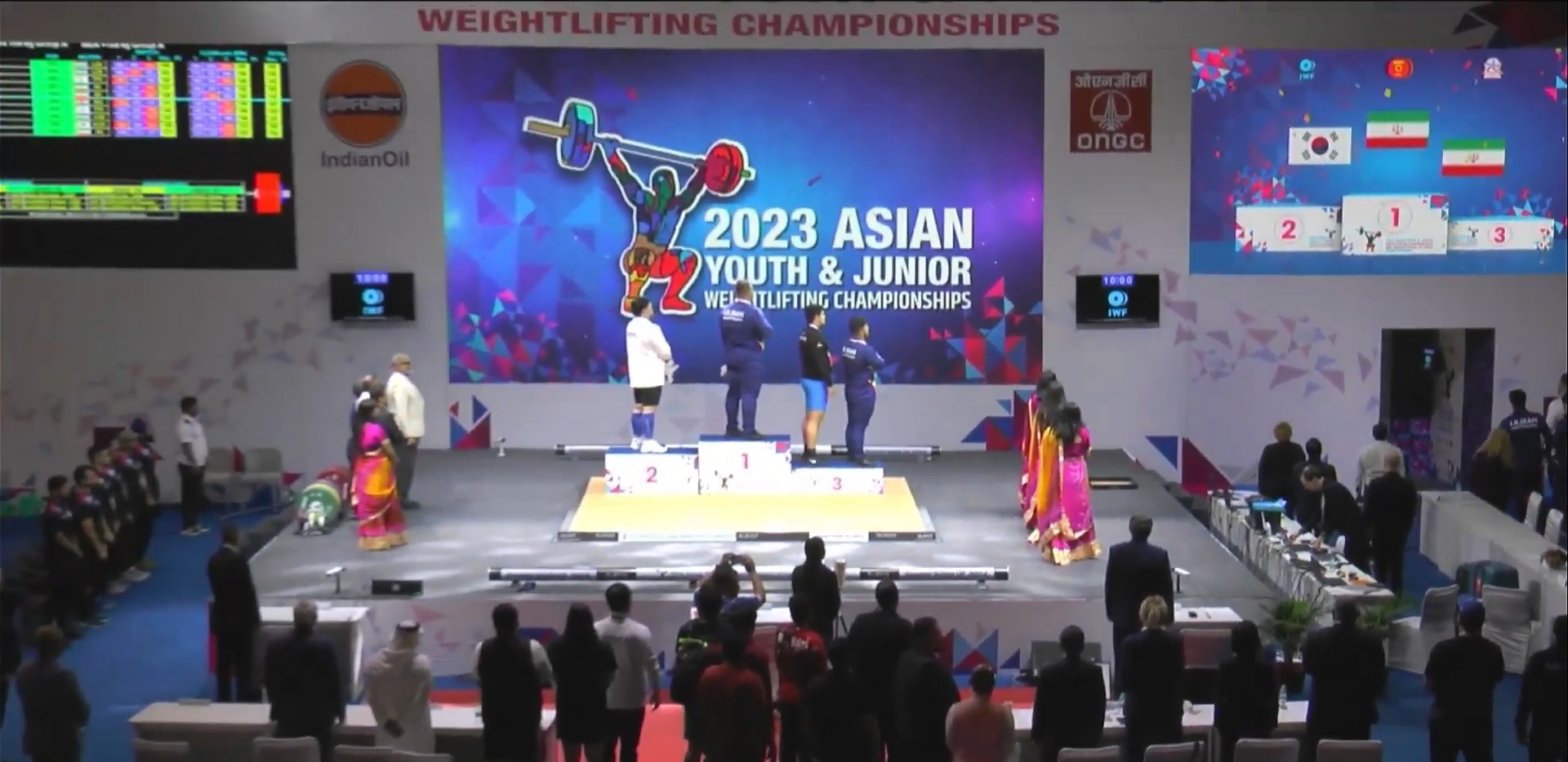 وزنهبرداری قهرمانی آسیا| اسفندیاری در فوقسنگین جوانان طلا گرفت، نعمتی برنز/ زارع در ۱۰۹ کیلوگرم نقرهای شد وزنهبرداری قهرمانی آسیا| اسفندیاری در فوقسنگین جوانان طلا گرفت، نعمتی برنز/ زارع در ۱۰۹ کیلوگرم نقرهای شد