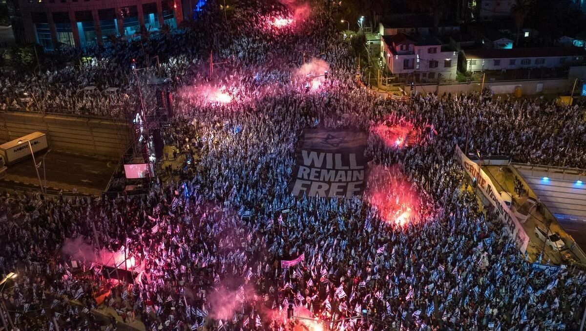 سی‌ویکمین هفته اعتراضات علیه کودتای قضایی نتانیاهو/ برنامه‌ریزی برای برگزاری ۱۵۰ تظاهرات