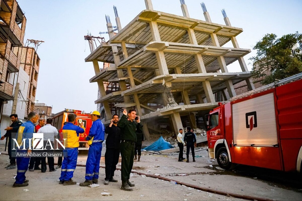 ریزش چند ساختمان در حوالی منطقه ۱۹ تهران؛ جان‌باختن ۳ نفر در این حادثه تاکنون