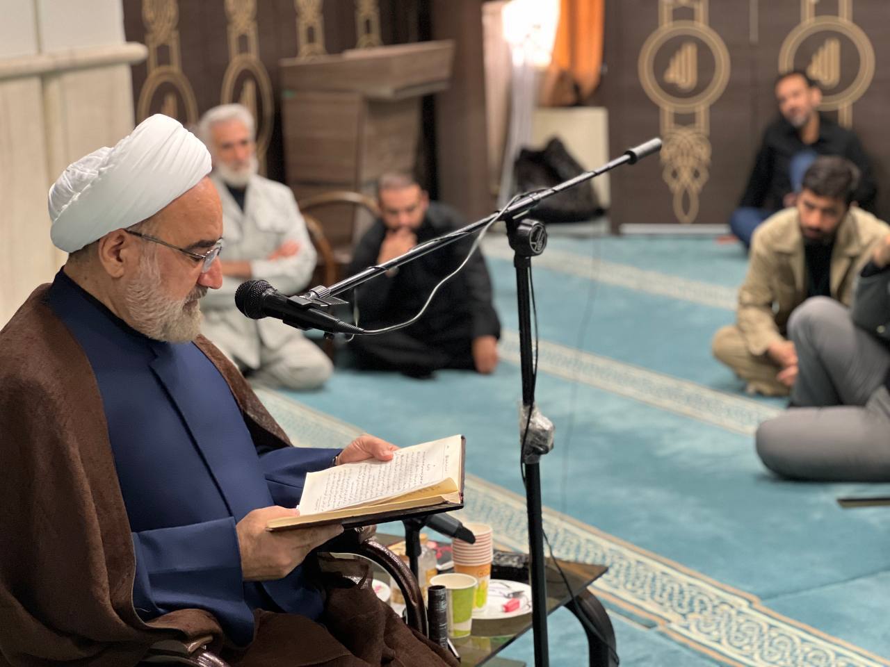 برگزاری مراسم ویژه محرم در ساختمان ستادی قوه قضاییه با حضور معاون اول دستگاه قضا 