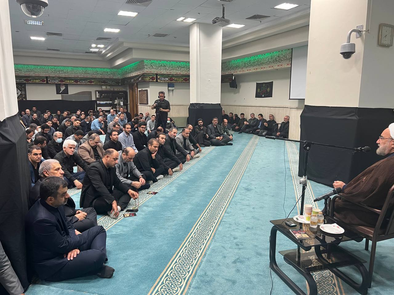 برگزاری مراسم ویژه محرم در ساختمان ستادی قوه قضاییه با حضور معاون اول دستگاه قضا 