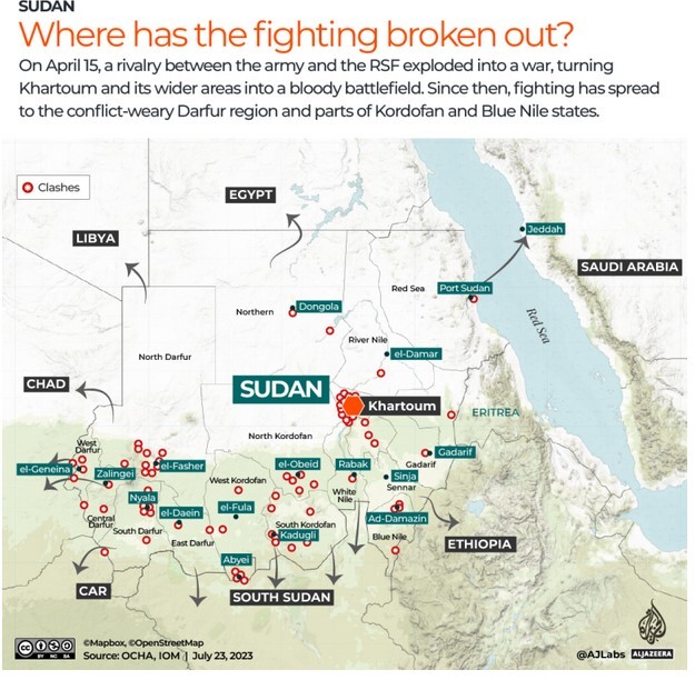 گذشت ۱۰۰ روز از آغاز درگیری سودان/ صلحی که به دست نمی‌آید