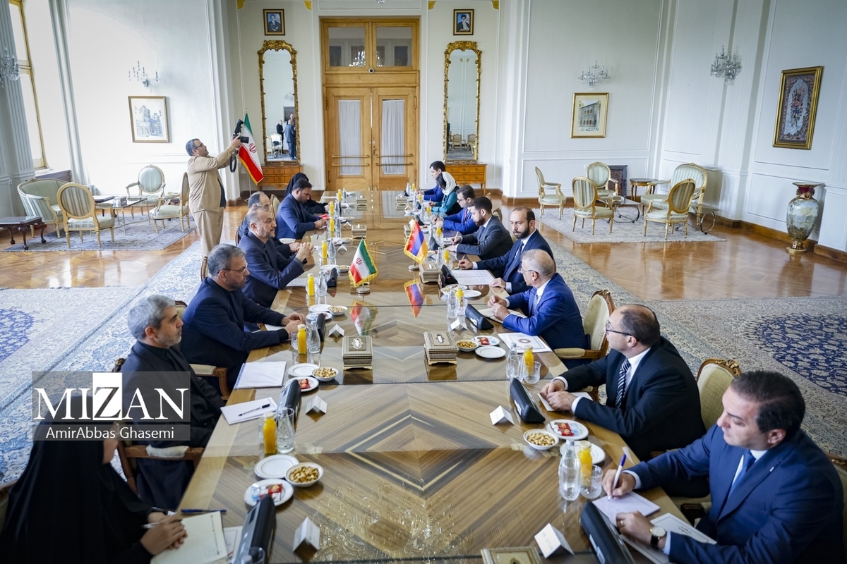 استقبال وزیر امور خارجه از همتای ارمنستانی/دیدار امیرعبداللهیان و میرزویان