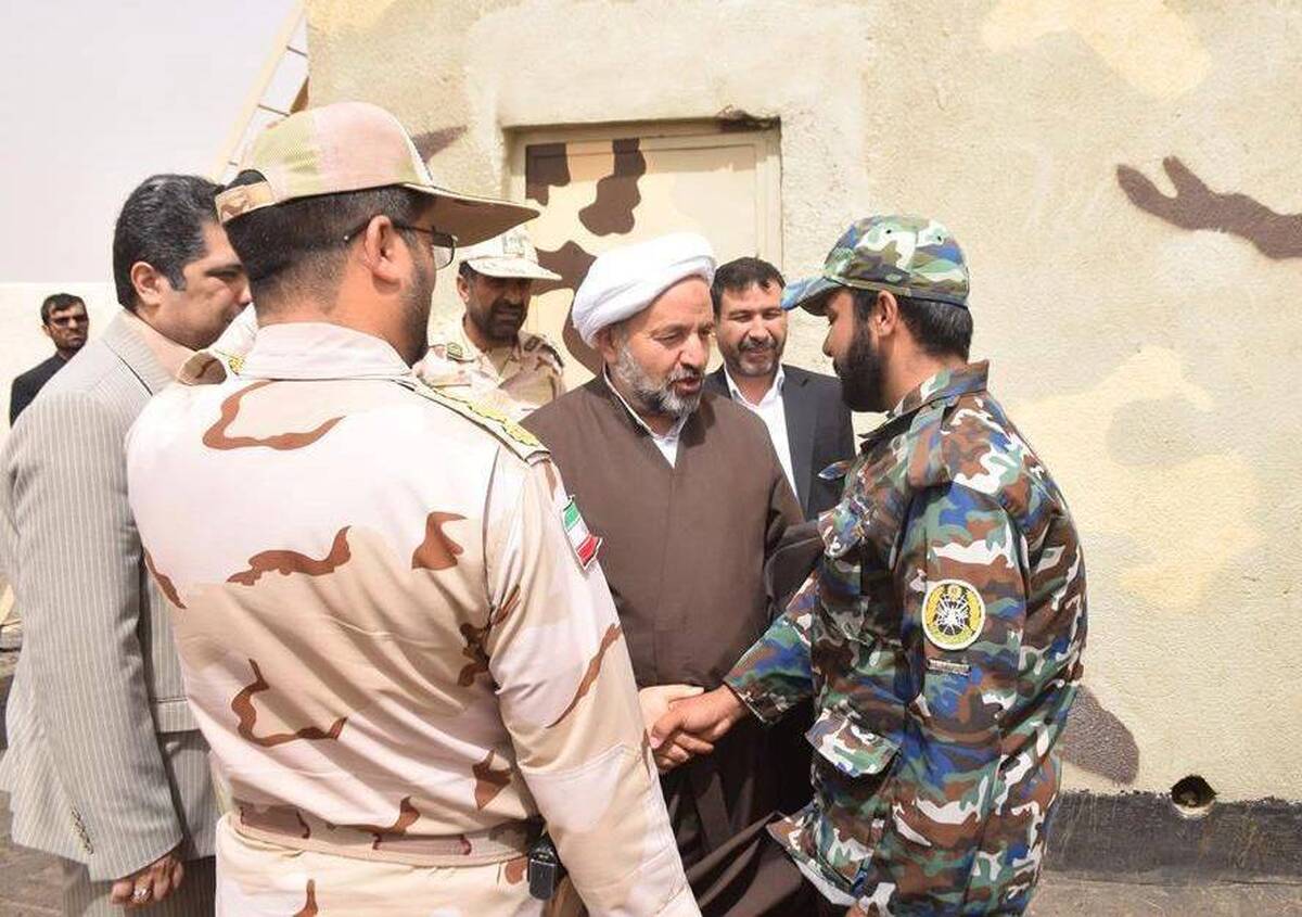 مسئولان قضایی دادگستری خراسان جنوبی از نوار مرزی استان و هنگ مرزی گزیک بازدید کردند