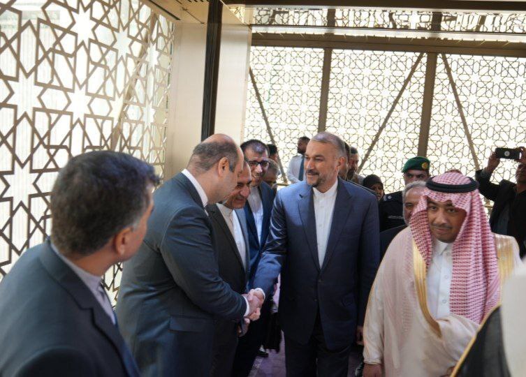 امیرعبداللهیان وارد ریاض شد