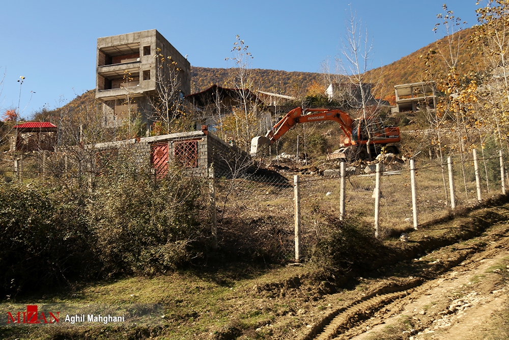 پایان ساخت و ساز‌های غیر مجاز در روستای زیارت