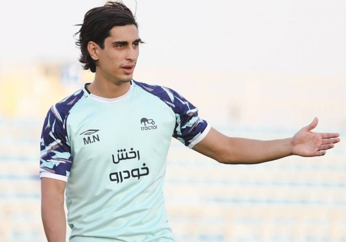 دوری ۳ هفته‌ای محمد نادری از ترکیب تراکتور