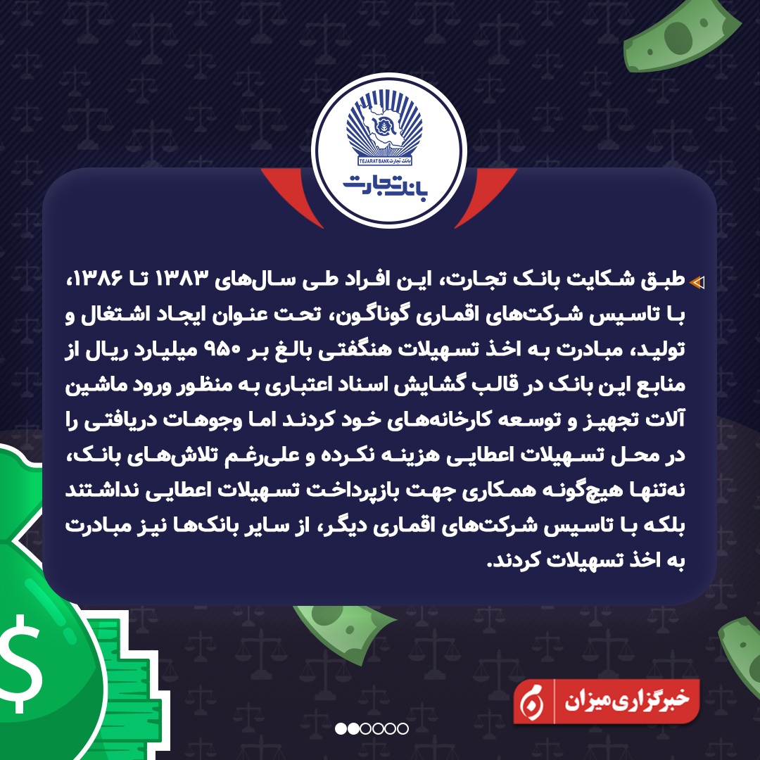 اینفوگرافیک | کدام بانک‌ها شاکیان محمد رستمی صفا بودند؟