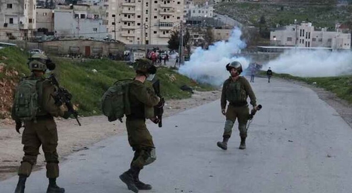 زخمی شدن ۵۰ فلسطینی درپی حمله صهیونیست‌ها به جنوب نابلس