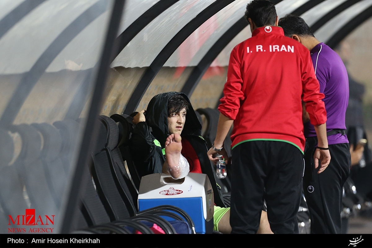 توضیحات پزشک تیم ملی فوتبال درباره مصدومیت سردار آزمون