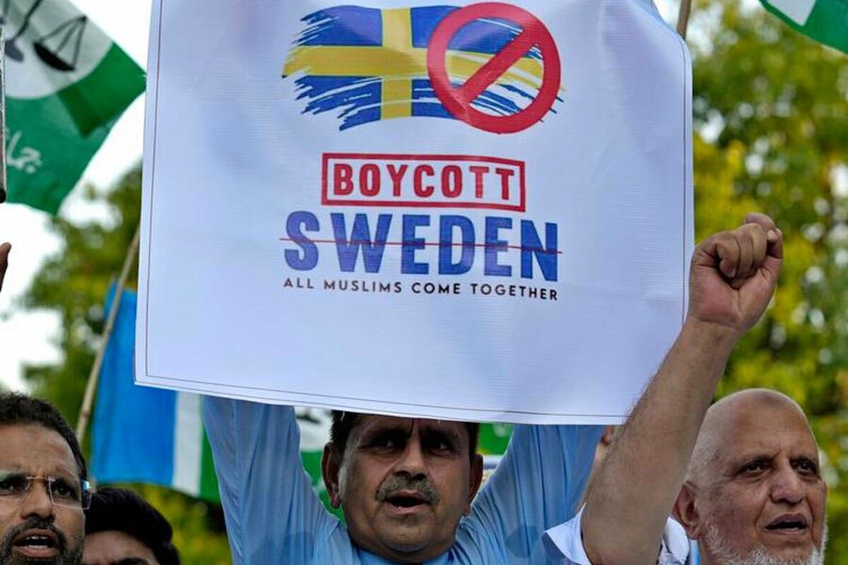 افزایش درخواست‎ها برای تحریم کالاهای سوئدی