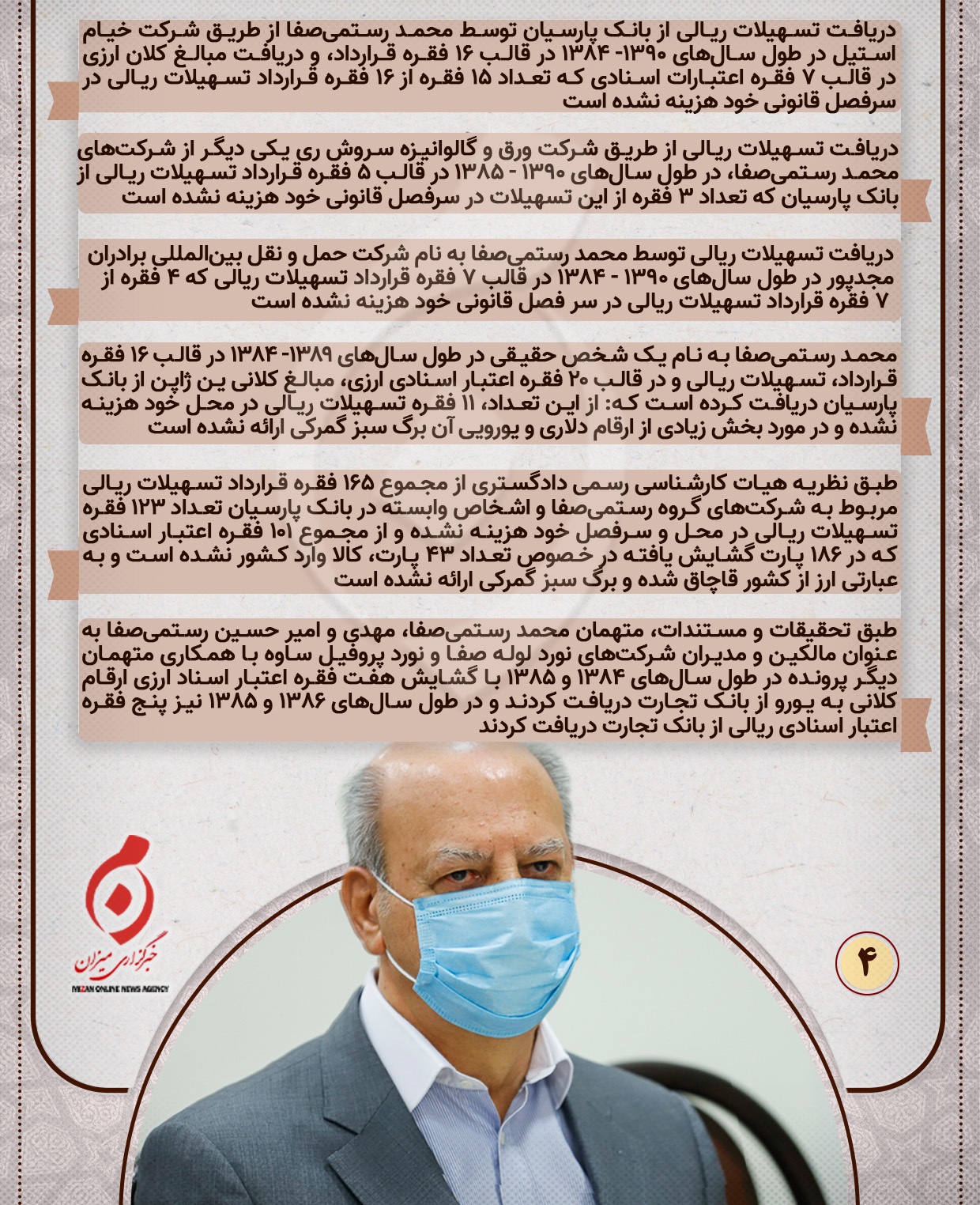 اینفوگرافیک | ۶۰ دلیل برای جلب دادرسی متهمان گروه رستمی‌صفا