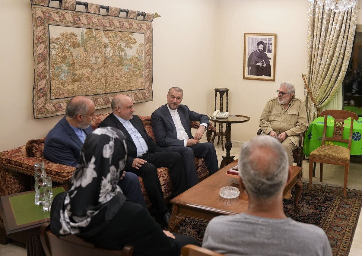 دیدار امیرعبداللهیان با خانواده امام موسی صدر