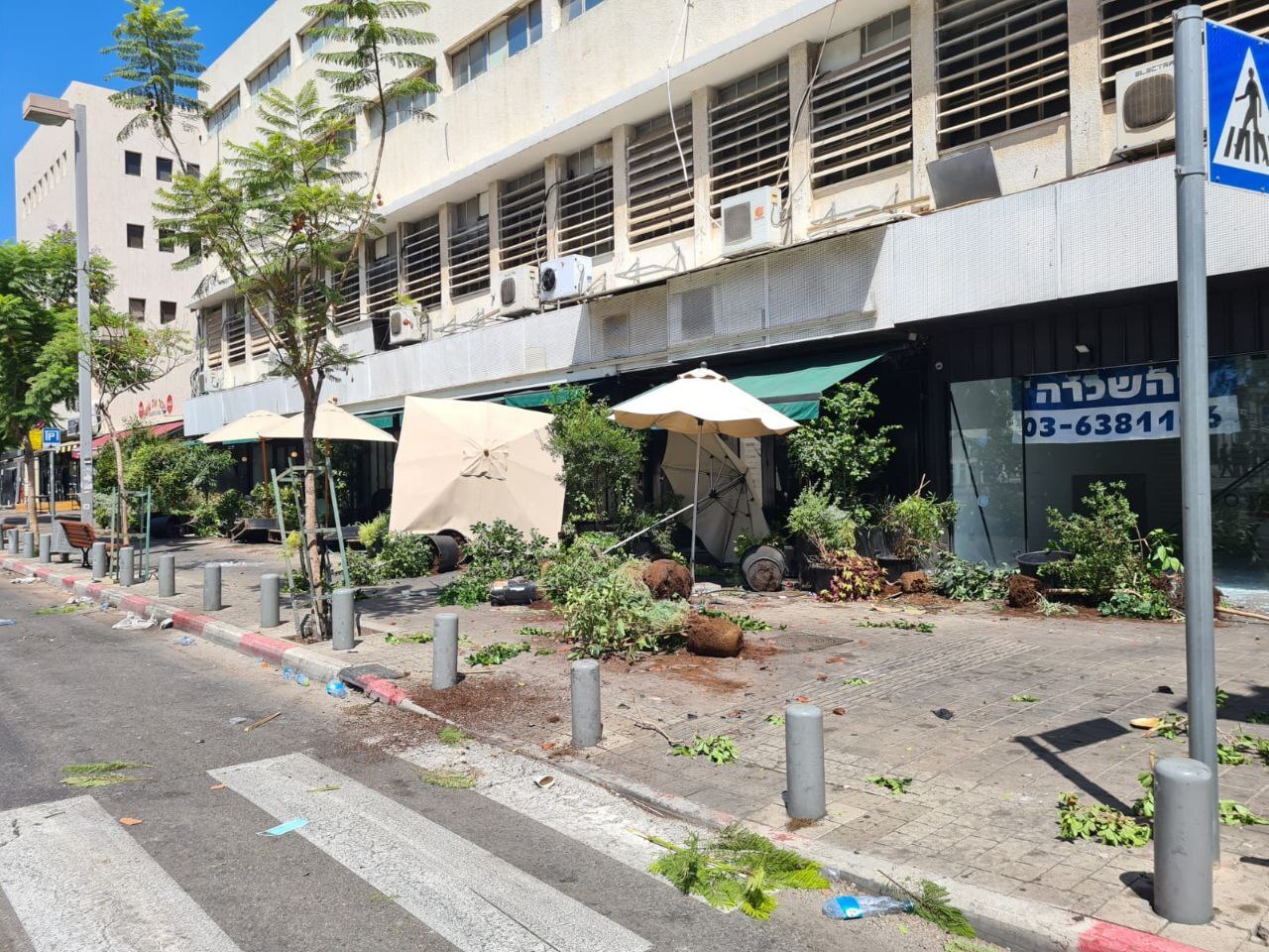 درگیری پلیس رژیم صهیونیستی با پناهجویان اریتره‌ای در تل آویو