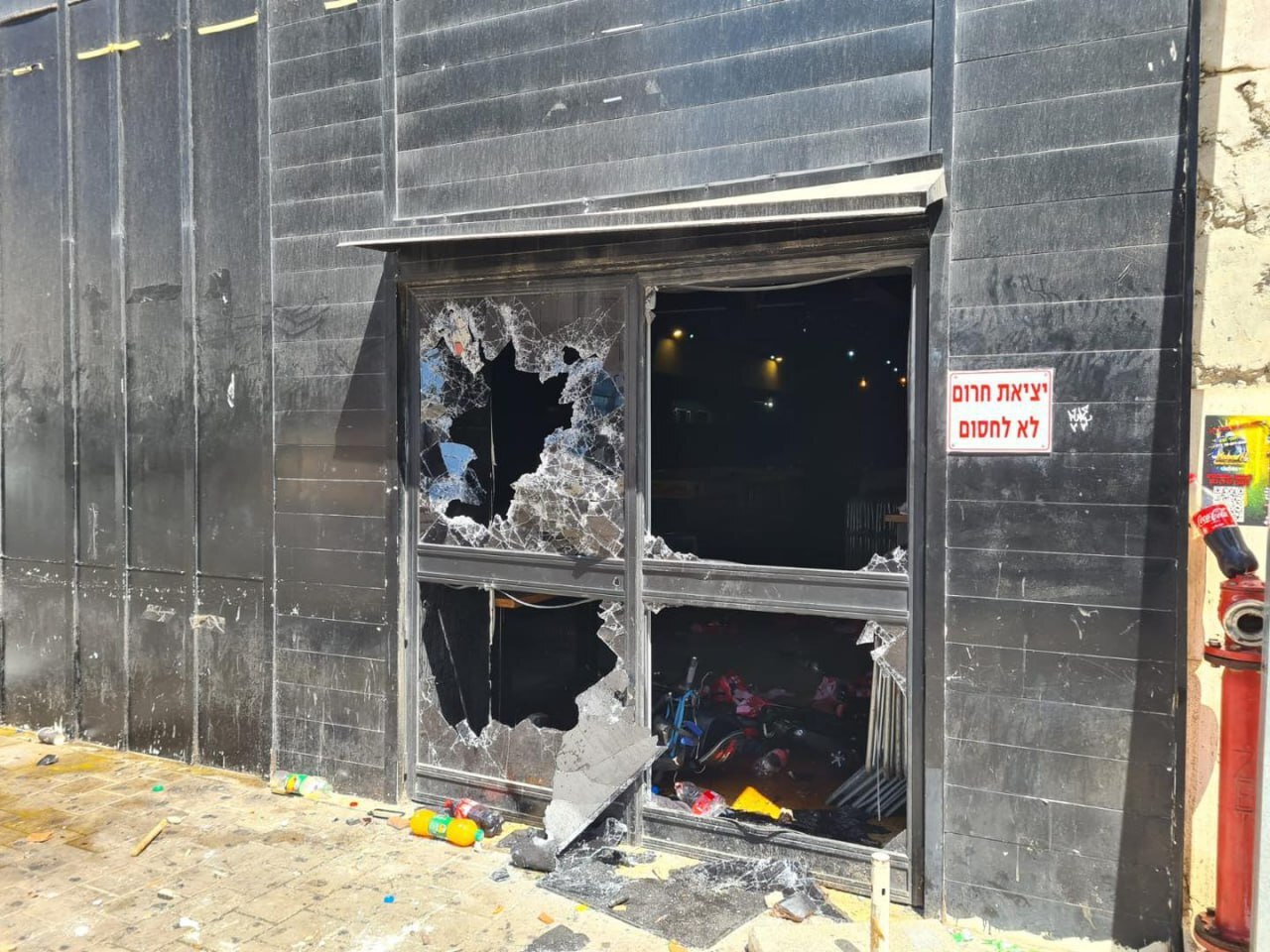 درگیری پلیس رژیم صهیونیستی با پناهجویان اریتره‌ای در تل آویو