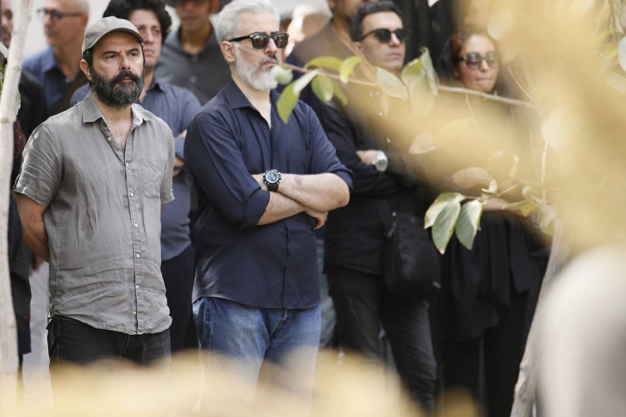 مرتضی پورصمدی در خانه سینما تشییع شد/ شهاب حسینی: حس روزی را دارم که پدرم را از دست دادم