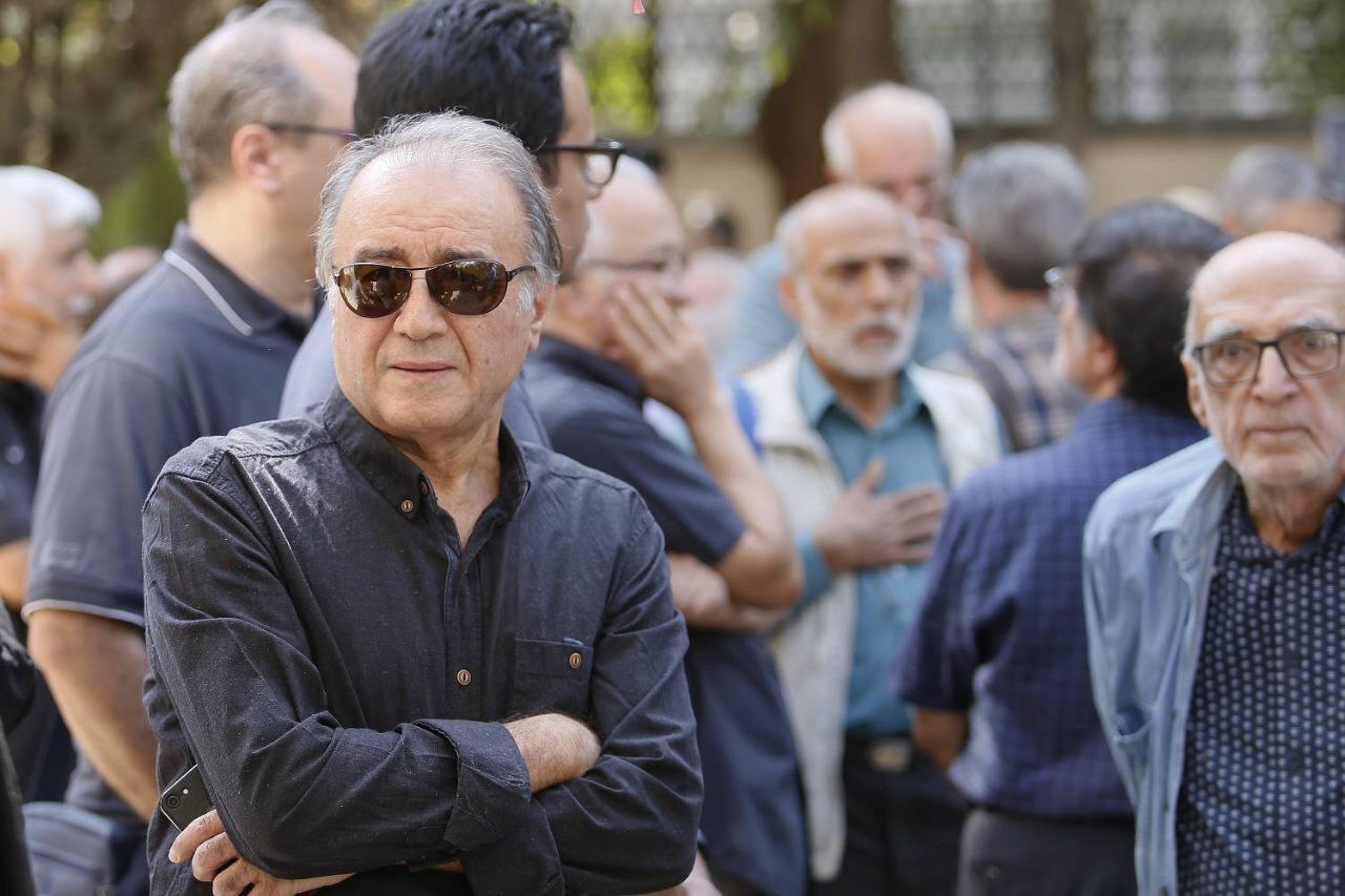 مرتضی پورصمدی در خانه سینما تشییع شد/ شهاب حسینی: حس روزی را دارم که پدرم را از دست دادم