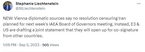 قطعنامه‌ای علیه ایران در نشست شورای حکام آژانس صادر نمی‌شود