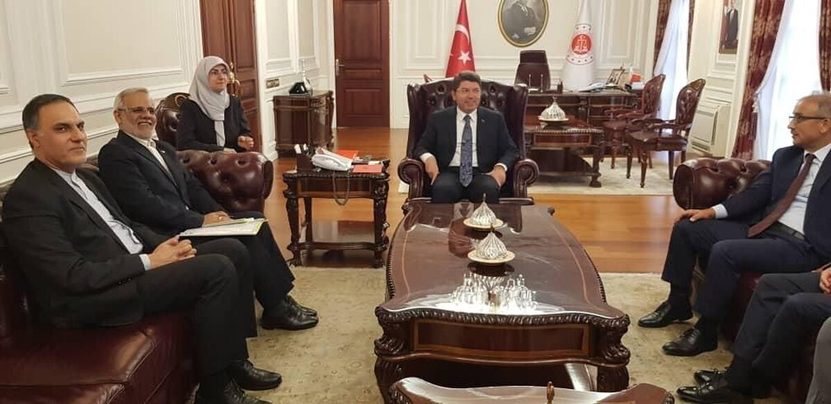 دیدار معا‌ون حقوق بشر وزارت دادگستری با وزیر دادگستری ترکیه