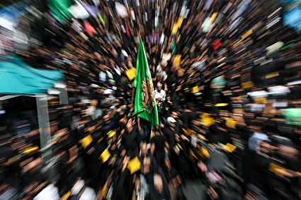 پیاده روی جاماندگان اربعین حسینی در تهران - ۲
