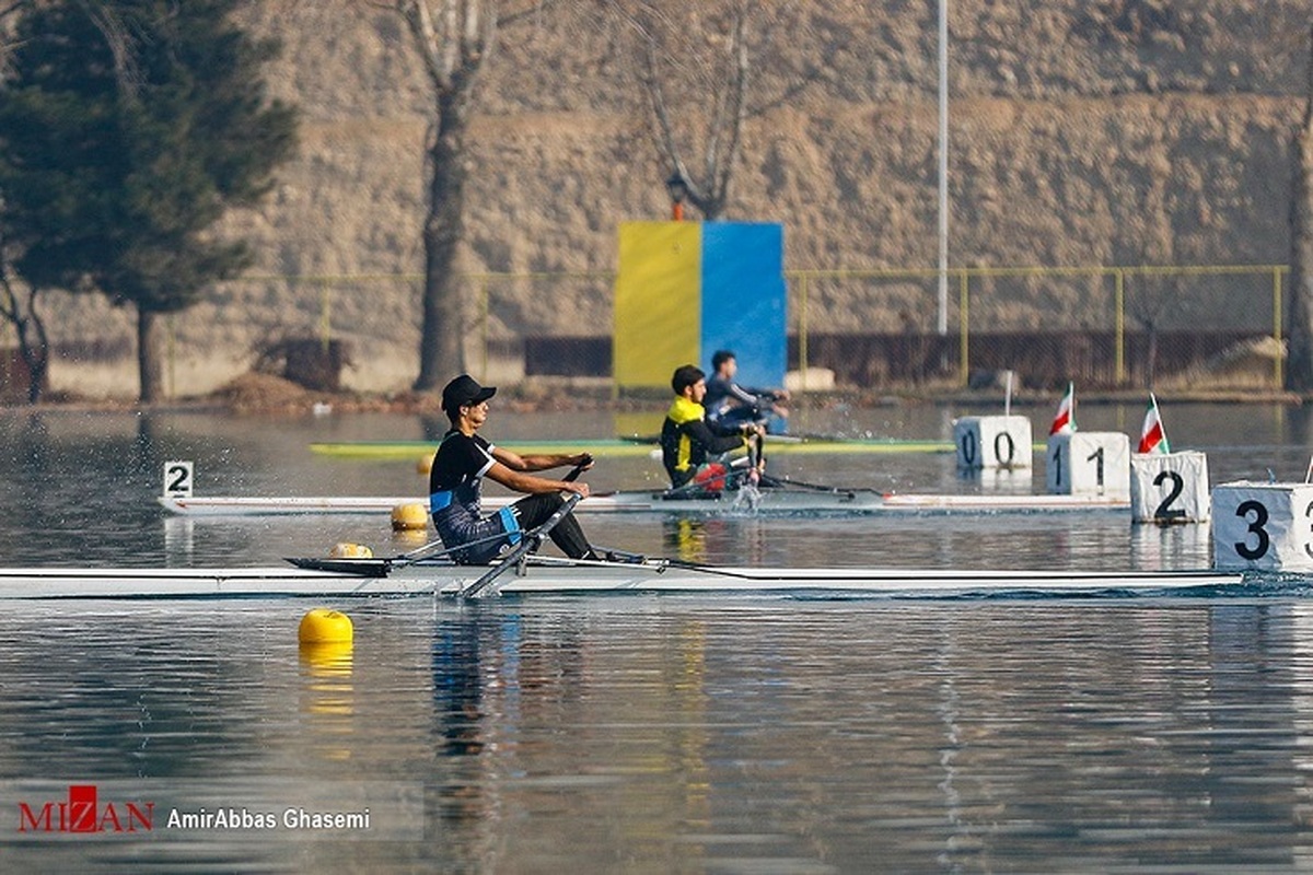 ۲ قایقران ایرانی در مسابقات روئینگ روسیه پارو می‌زنند