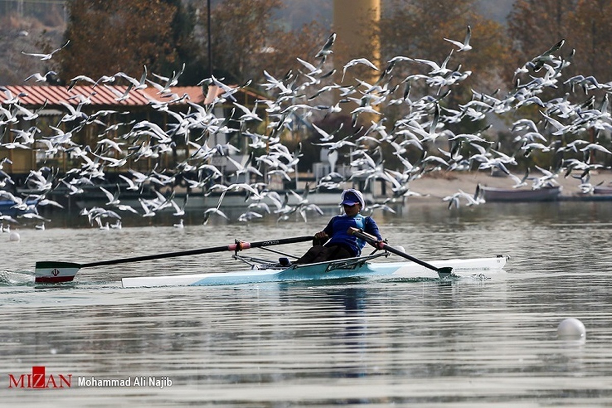 برگزاری آخرین اردوی تیم روئینگ پیش از سفر به هانگژو با ۷ قایقران