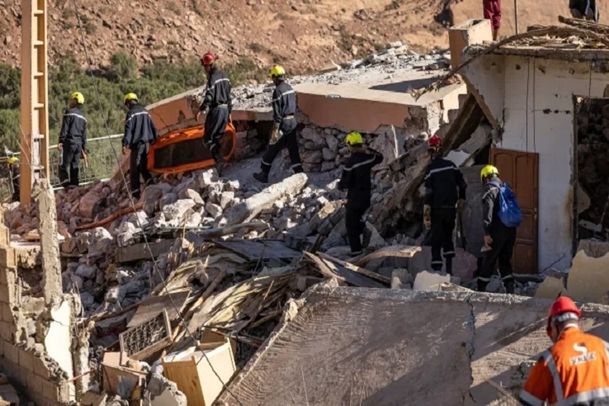 افزایش تلفات زمین‌لرزه مراکش به حدود ۲ هزار و ۵۰۰ نفر