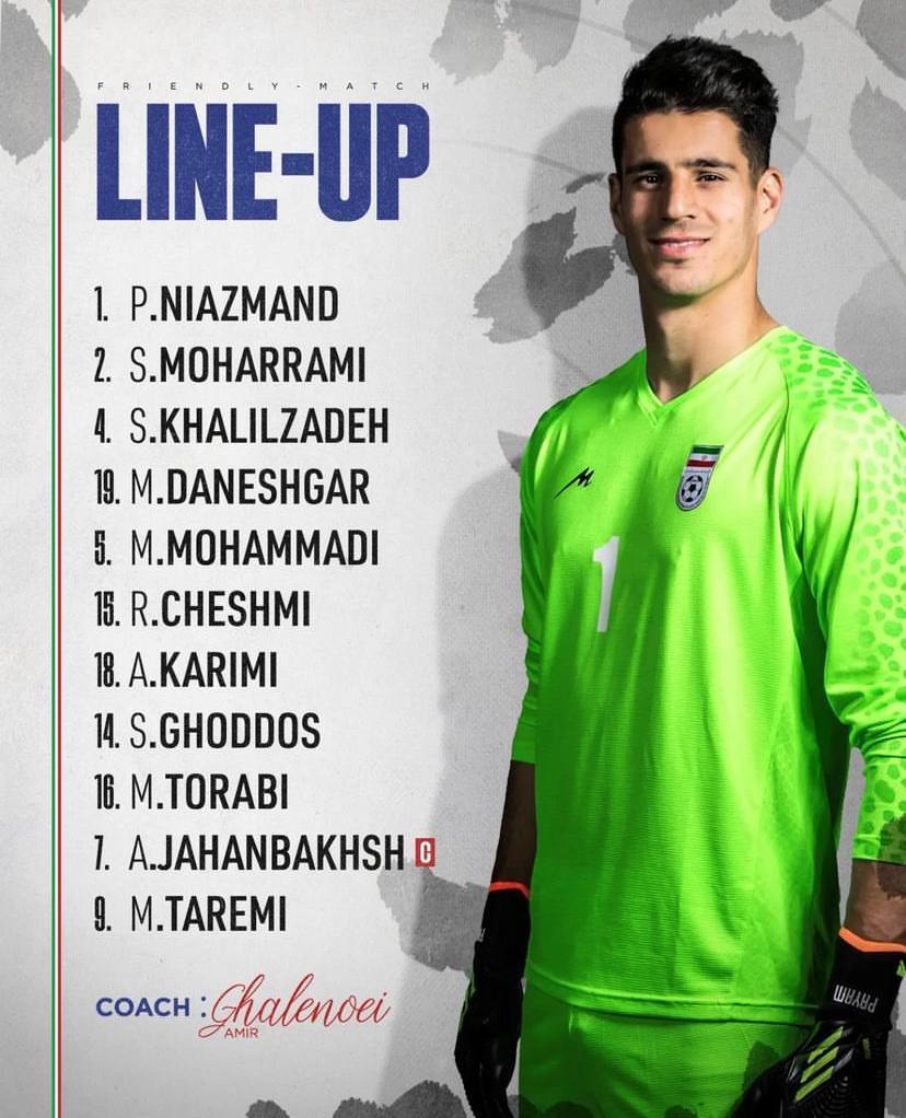 اعلام ترکیب تیم ملی فوتبال ایران مقابل آنگولا + عکس