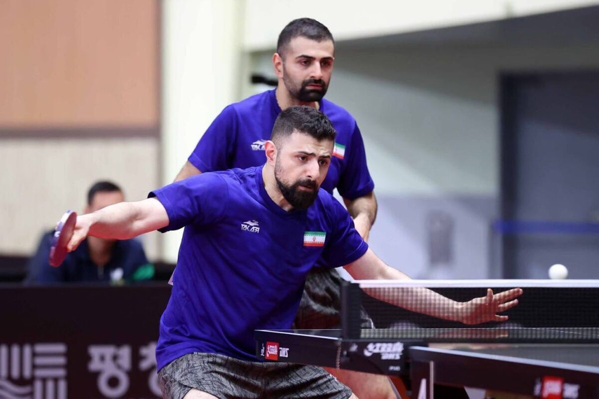صعود ۳۱۳ پله‌ای نوروزی و سقوط براداران عالمیان در رنکینگ جهانی تنیس روی میز