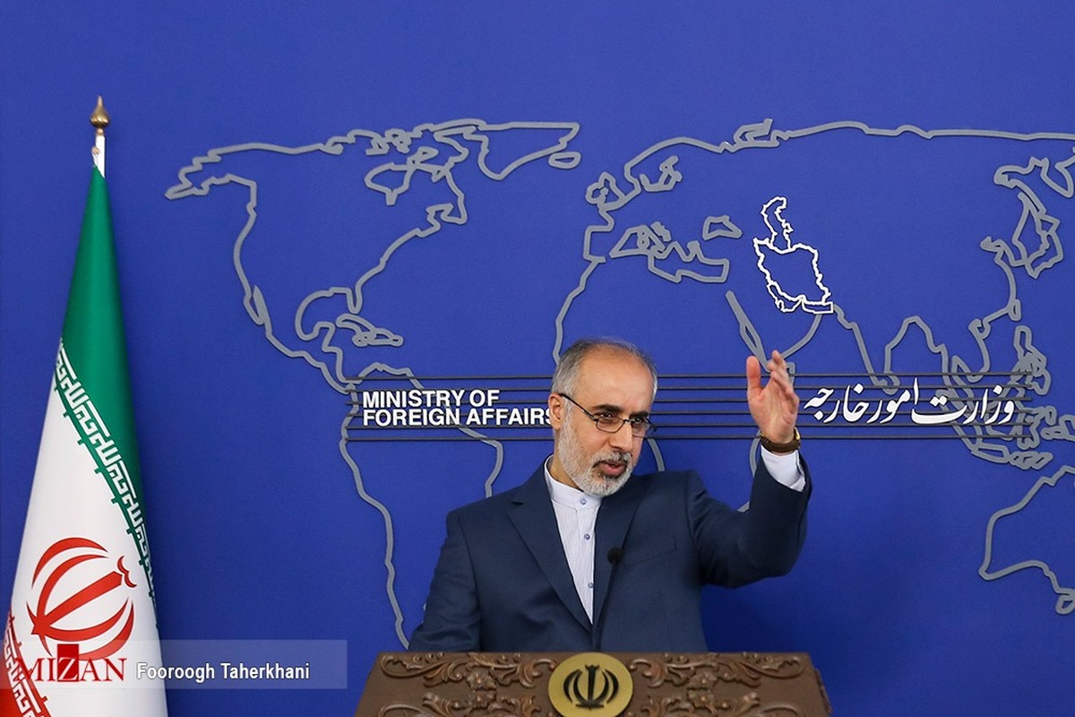 واکنش کنعانی به بیانیه گروه غرب/ ایران پاسخ متناسب را به حرکت سیاسی ۳ کشور اروپایی نشان می‌دهد