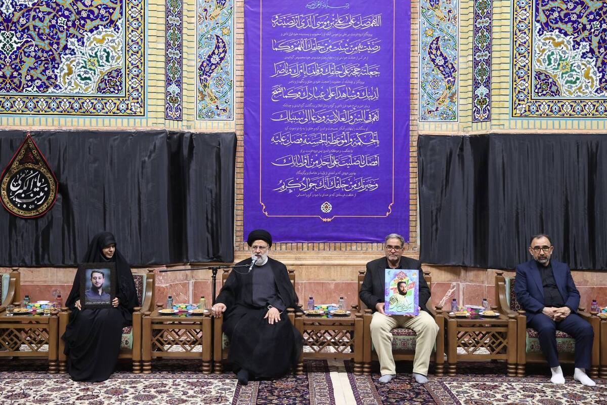 دیدار رئیس‌جمهور با خانواده تعدادی از شهدای مدافع امنیت