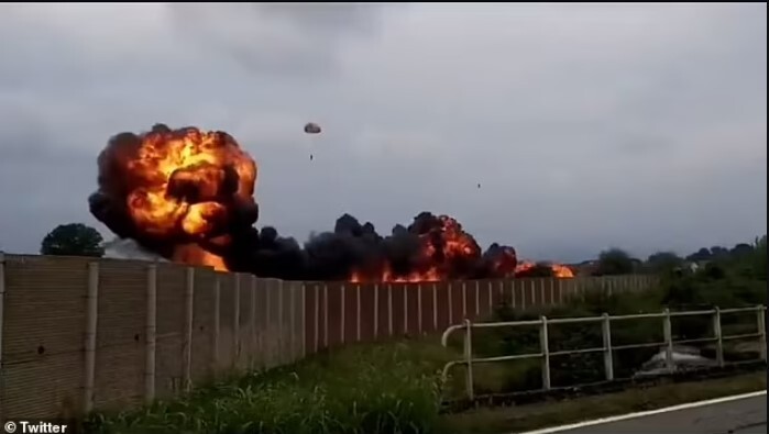 سقوط جت نظامی ایتالیا؛ یک کودک ۵ ساله کشته شد