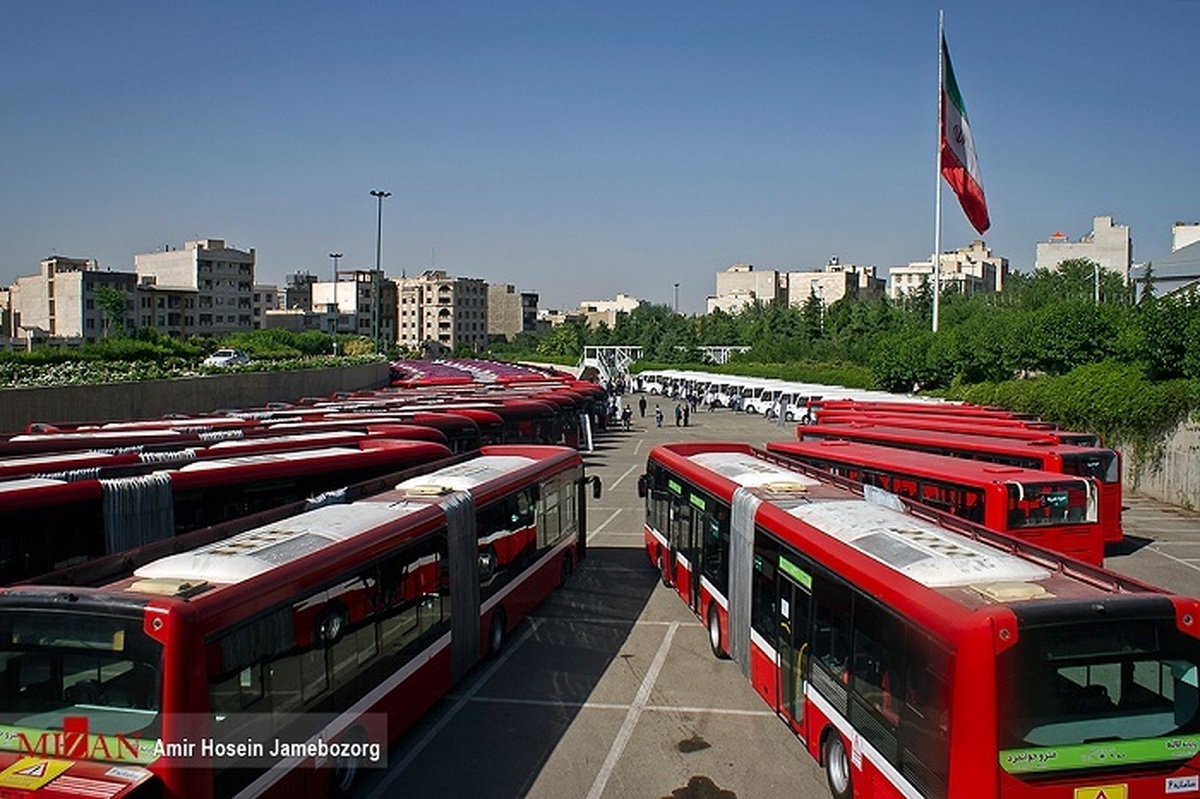 آمادگی ناوگان اتوبوسرانی تهران برای مهرماه و بازگشایی مدارس