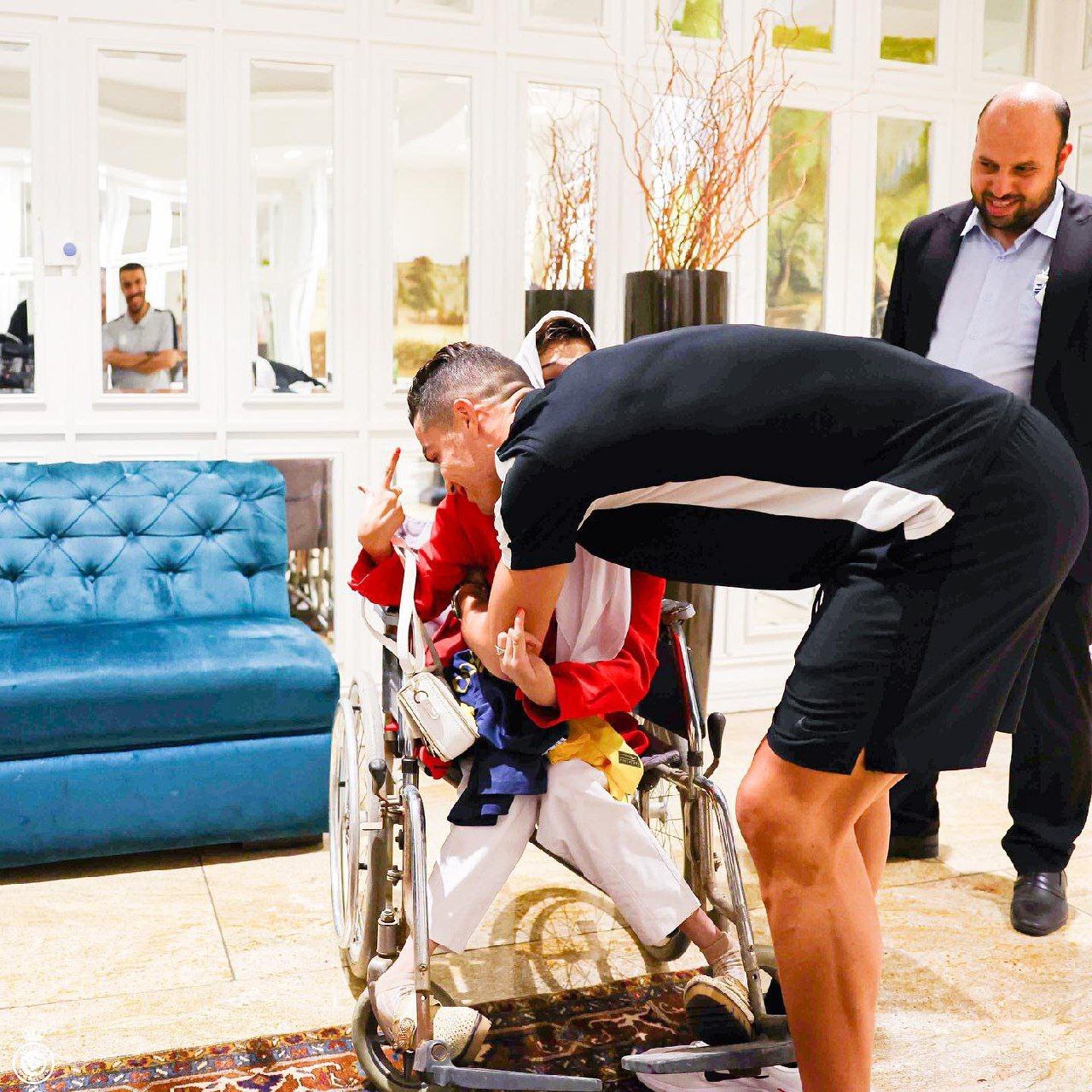 هوادار خاصِ پرسپولیس به آرزویش رسید + عکس