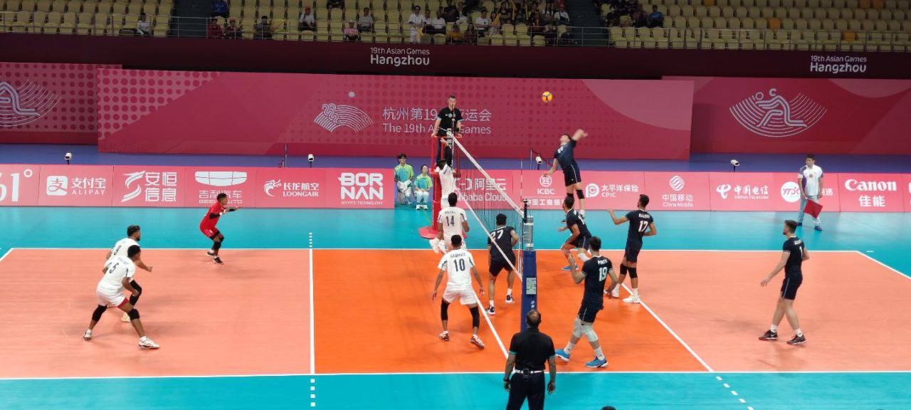 بازی‌های آسیایی هانگژو| والیبال ایران با برد آسان استارت زد/ صابر کاظمی امتیازآورترین شد