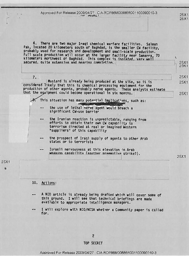 بازخوانی یک جنایت؛ اعتراف سیا به کمک آمریکا به صدام در حملات شیمیایی علیه ایران